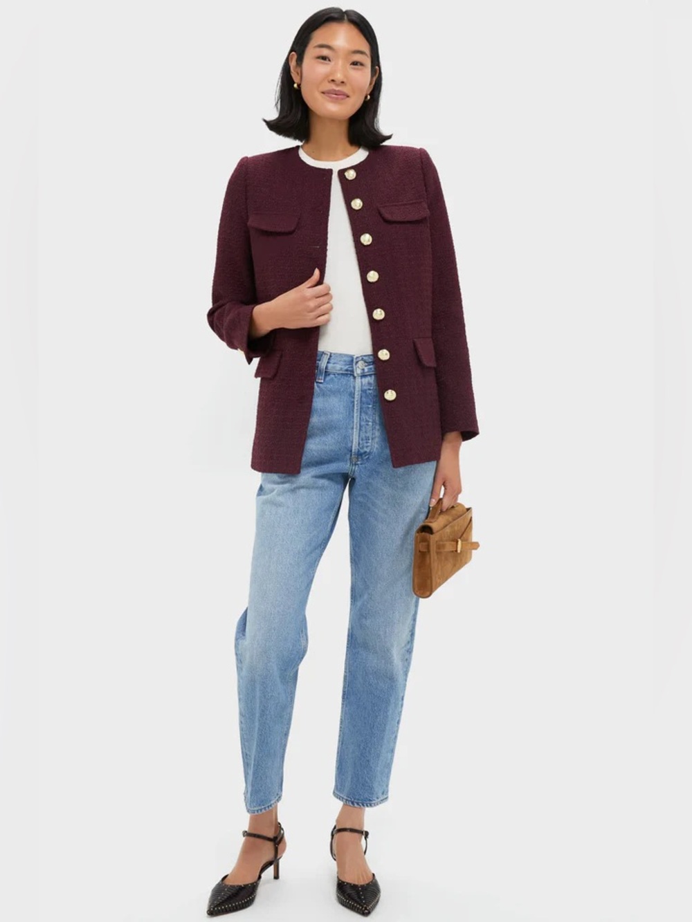 EUC | Ret. $148 | Pomander Place Winetasting Jennings Jacket (M) | Worn Once